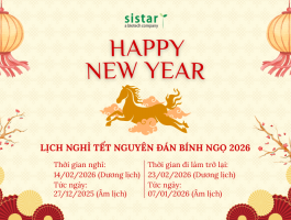 Sistar Vietnam Thông Báo Lịch Nghỉ Tết Nguyên Đán Bính Ngọ