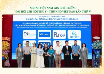 Sistar Vietnam vinh dự nhận kỷ niệm chương từ Ban Chấp Hành VSAVA.